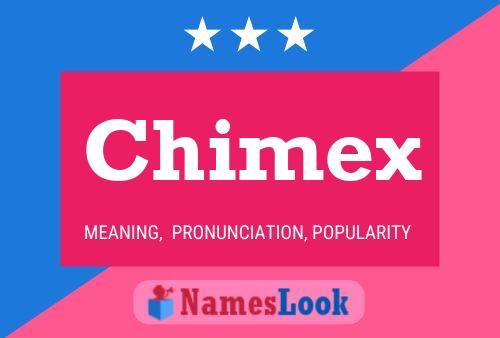 Póster del nombre Chimex