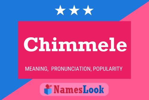 Póster del nombre Chimmele