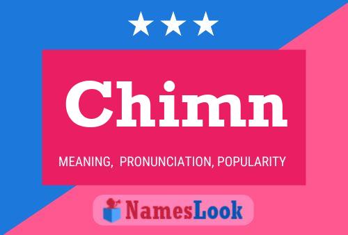 Póster del nombre Chimn