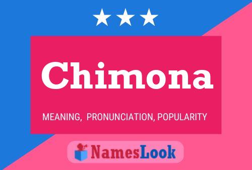 Póster del nombre Chimona