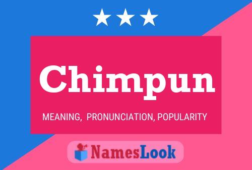 Póster del nombre Chimpun