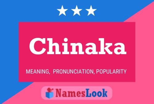 Póster del nombre Chinaka