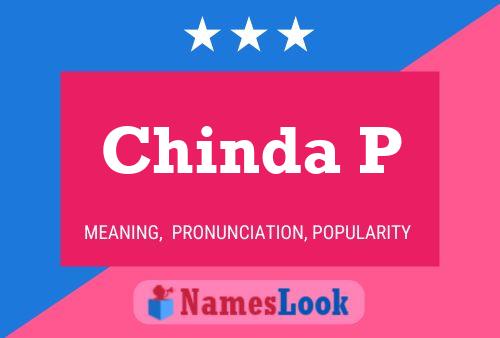 Póster del nombre Chinda P