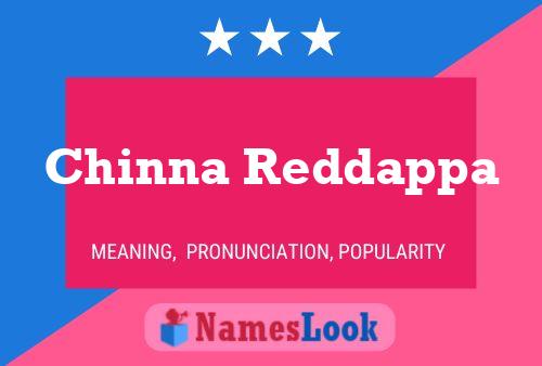 Póster del nombre Chinna Reddappa