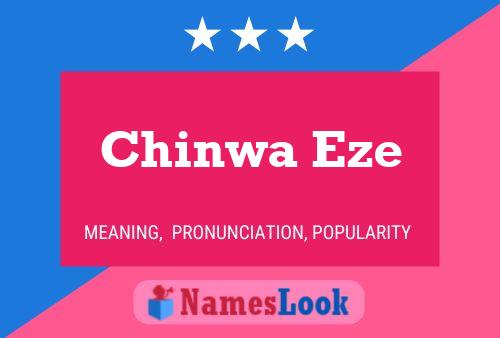 Póster del nombre Chinwa Eze