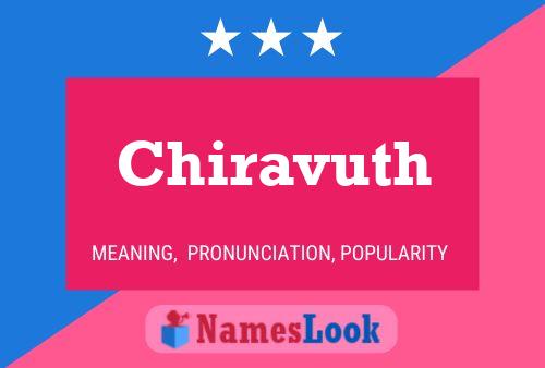 Póster del nombre Chiravuth