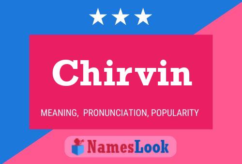 Póster del nombre Chirvin