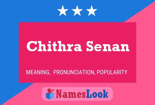 Póster del nombre Chithra Senan