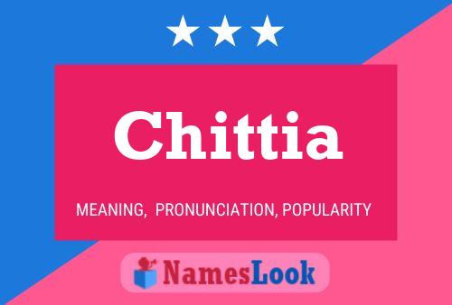 Póster del nombre Chittia