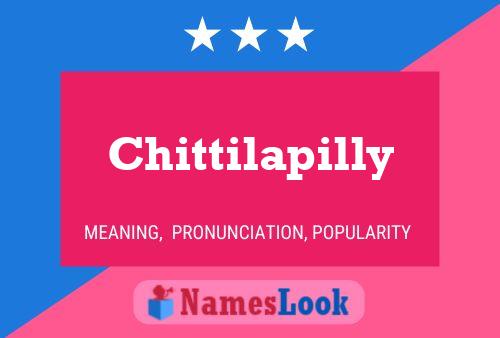 Póster del nombre Chittilapilly