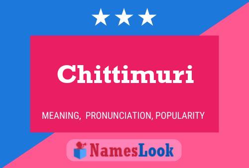 Póster del nombre Chittimuri