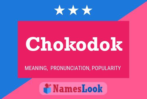 Póster del nombre Chokodok