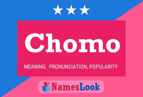 Póster del nombre Chomo