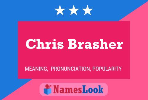 Póster del nombre Chris Brasher