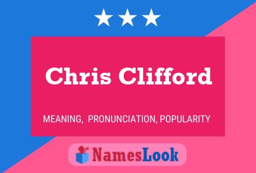 Póster del nombre Chris Clifford