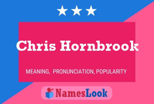 Póster del nombre Chris Hornbrook