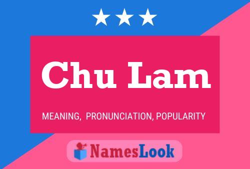 Póster del nombre Chu Lam