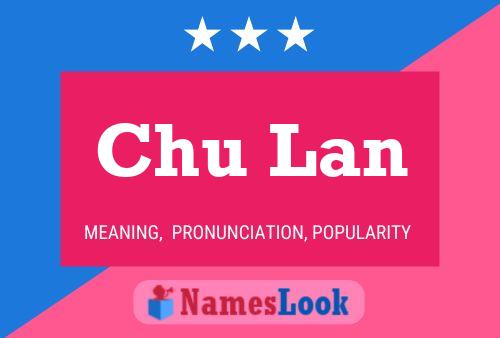 Póster del nombre Chu Lan