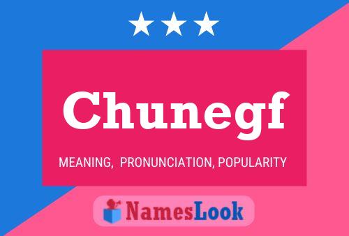 Póster del nombre Chunegf