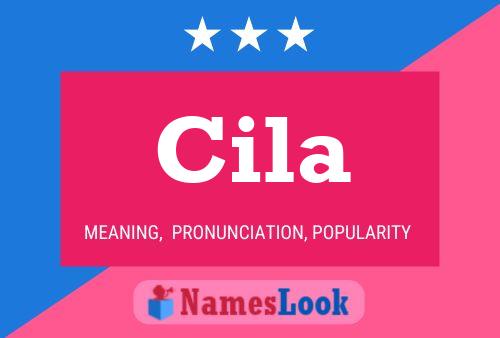 Póster del nombre Cila