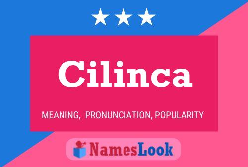 Póster del nombre Cilinca