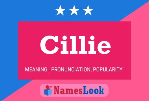 Póster del nombre Cillie