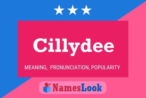 Póster del nombre Cillydee