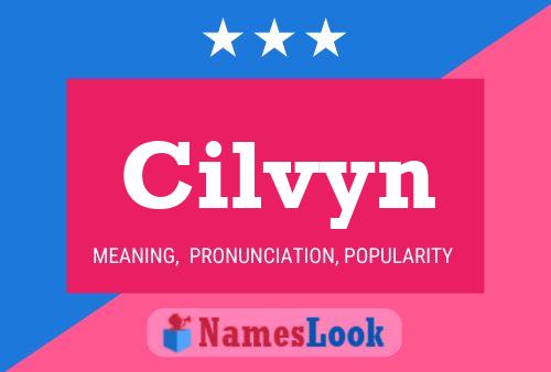 Póster del nombre Cilvyn