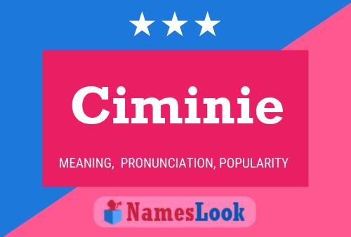 Póster del nombre Ciminie