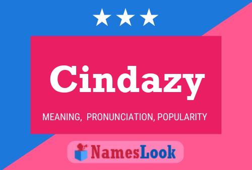 Póster del nombre Cindazy