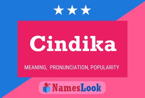 Póster del nombre Cindika