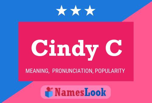 Póster del nombre Cindy C