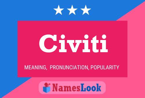 Póster del nombre Civiti