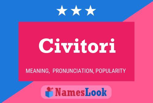 Póster del nombre Civitori