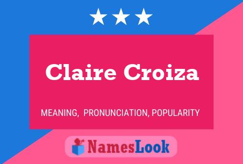 Póster del nombre Claire Croiza