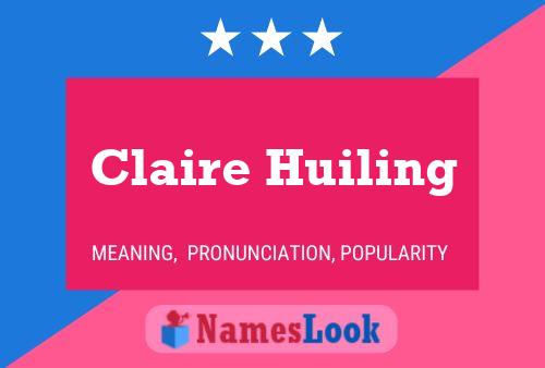 Póster del nombre Claire Huiling