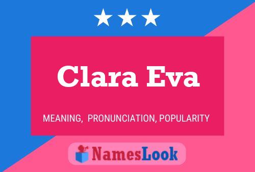 Póster del nombre Clara Eva