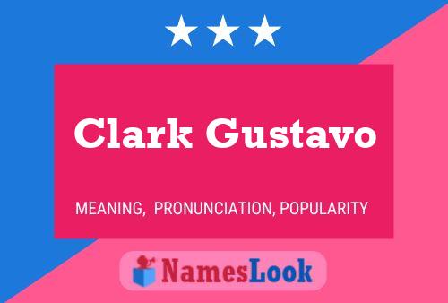 Póster del nombre Clark Gustavo