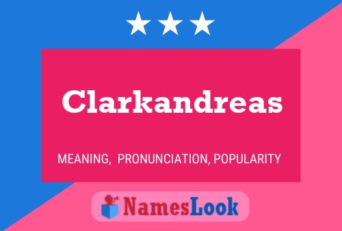 Póster del nombre Clarkandreas