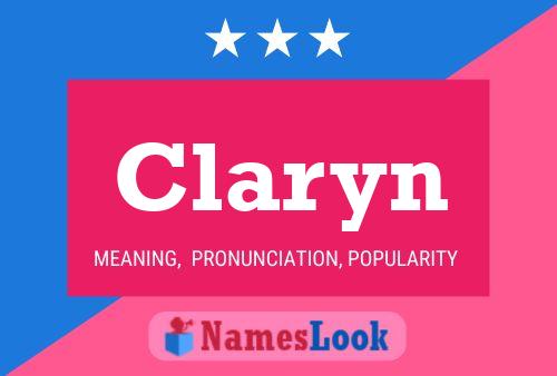 Póster del nombre Claryn