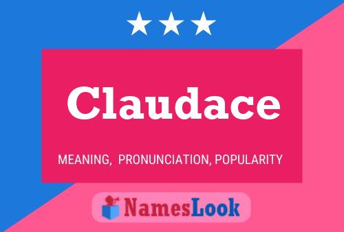 Póster del nombre Claudace