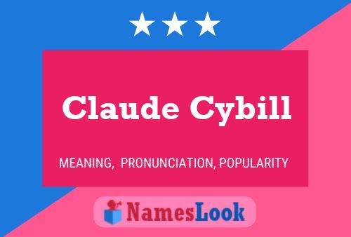 Póster del nombre Claude Cybill