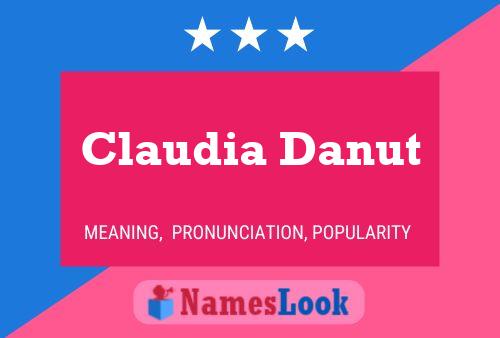 Póster del nombre Claudia Danut