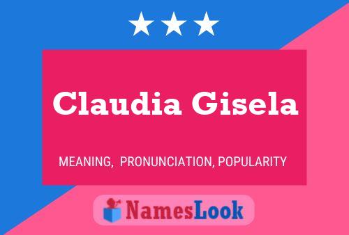 Póster del nombre Claudia Gisela