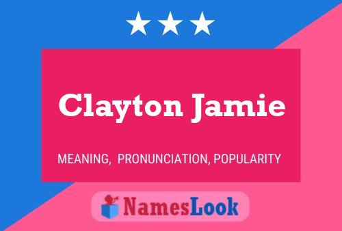 Póster del nombre Clayton Jamie