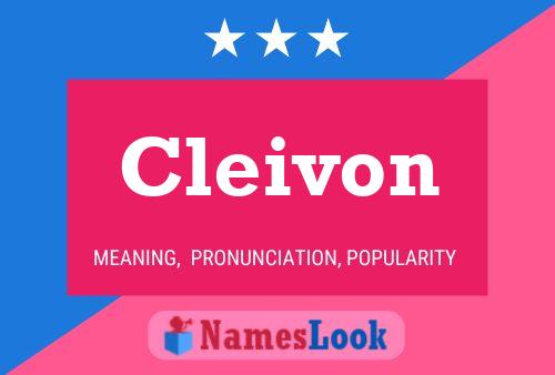 Póster del nombre Cleivon