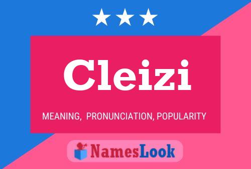 Póster del nombre Cleizi