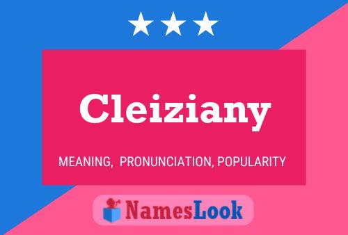 Póster del nombre Cleiziany