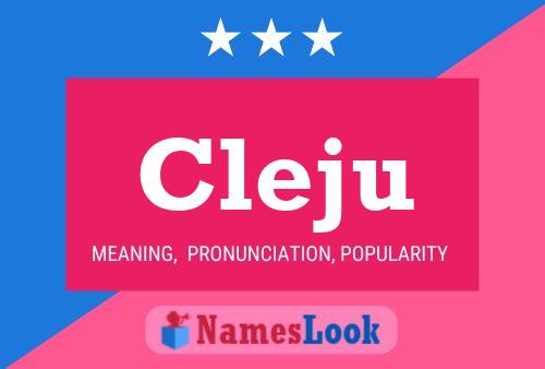 Póster del nombre Cleju