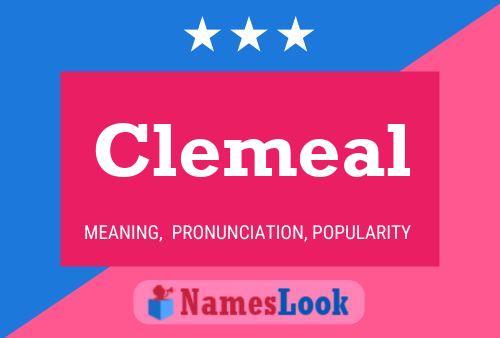 Póster del nombre Clemeal